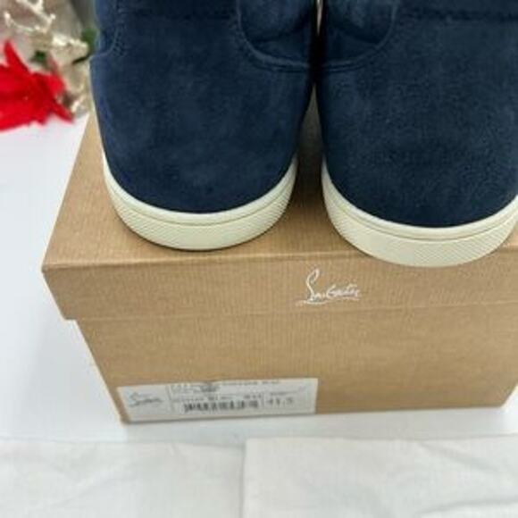 Men's Christian Louboutin F. A. V. Fique slip on sneakers size 41.5 made italy - Picture 8 of 13